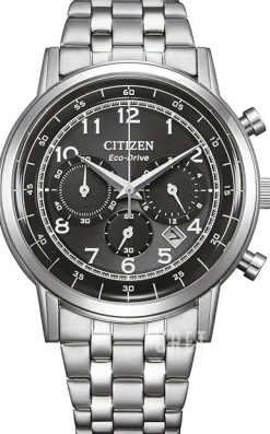 Chrono Svart/Stål Ø42 mm