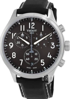 Chrono XL Svart/Läder Ø45 mm