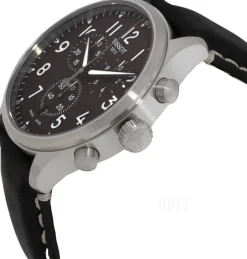 Chrono XL Svart/Läder Ø45 mm