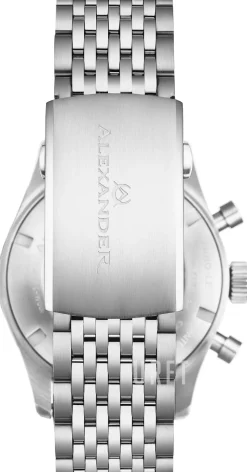 Chronograph Grön/Stål Ø42 mm