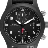 Chronograph TOP GUN Svart/Textil Ø46 mm