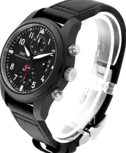 Chronograph TOP GUN Svart/Textil Ø46 mm