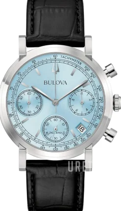 Classic Blå/Läder Ø39 mm