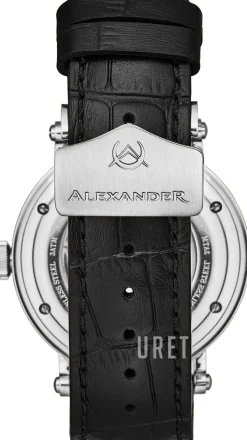 Classic Blå/Läder Ø43 mm