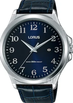 Classic Blå/Läder Ø43 mm