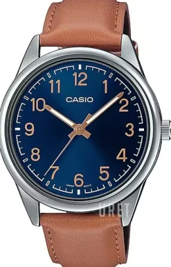 Classic Blå/Läder Ø40 mm