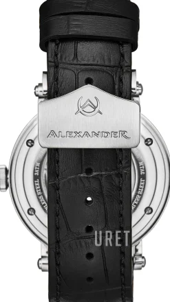 Classic Blå/Läder Ø43 mm