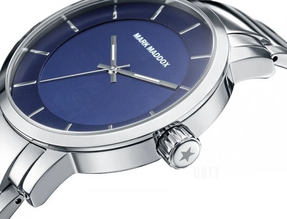 Classic Blå/Stål Ø42 mm