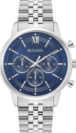 Classic Blå/Stål Ø41 mm