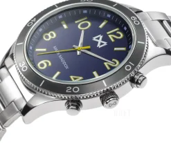 Classic Blå/Stål Ø43 mm