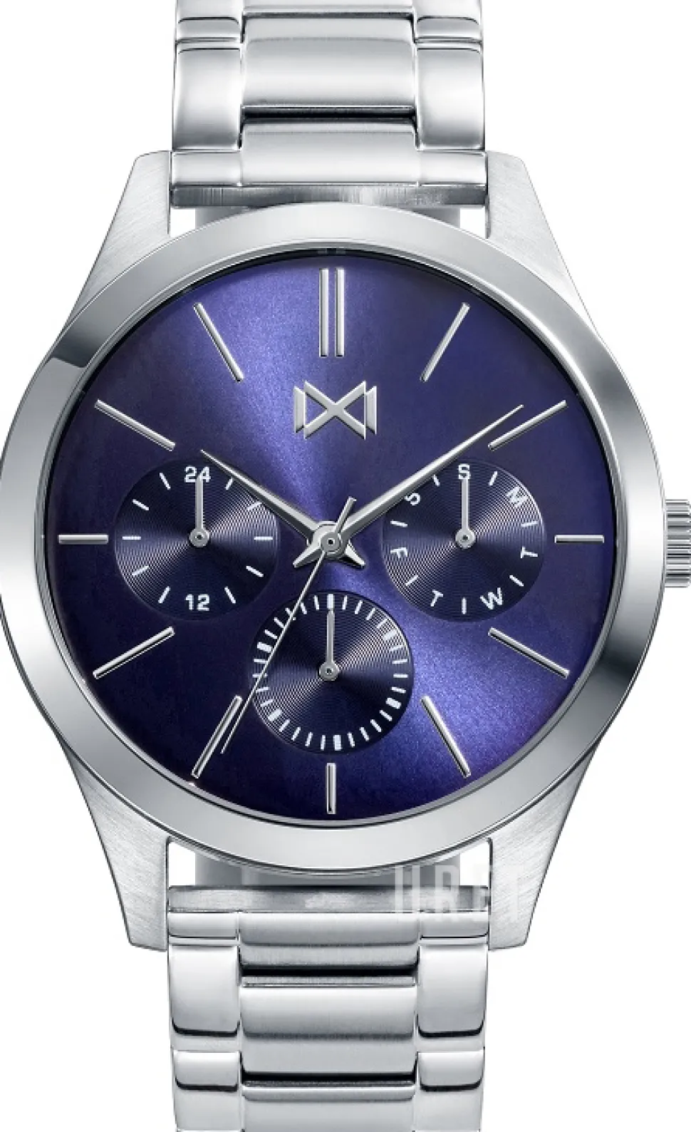 Classic Blå/Stål Ø42 mm