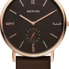 Classic Brun/Läder Ø39 mm