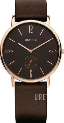 Classic Brun/Läder Ø39 mm