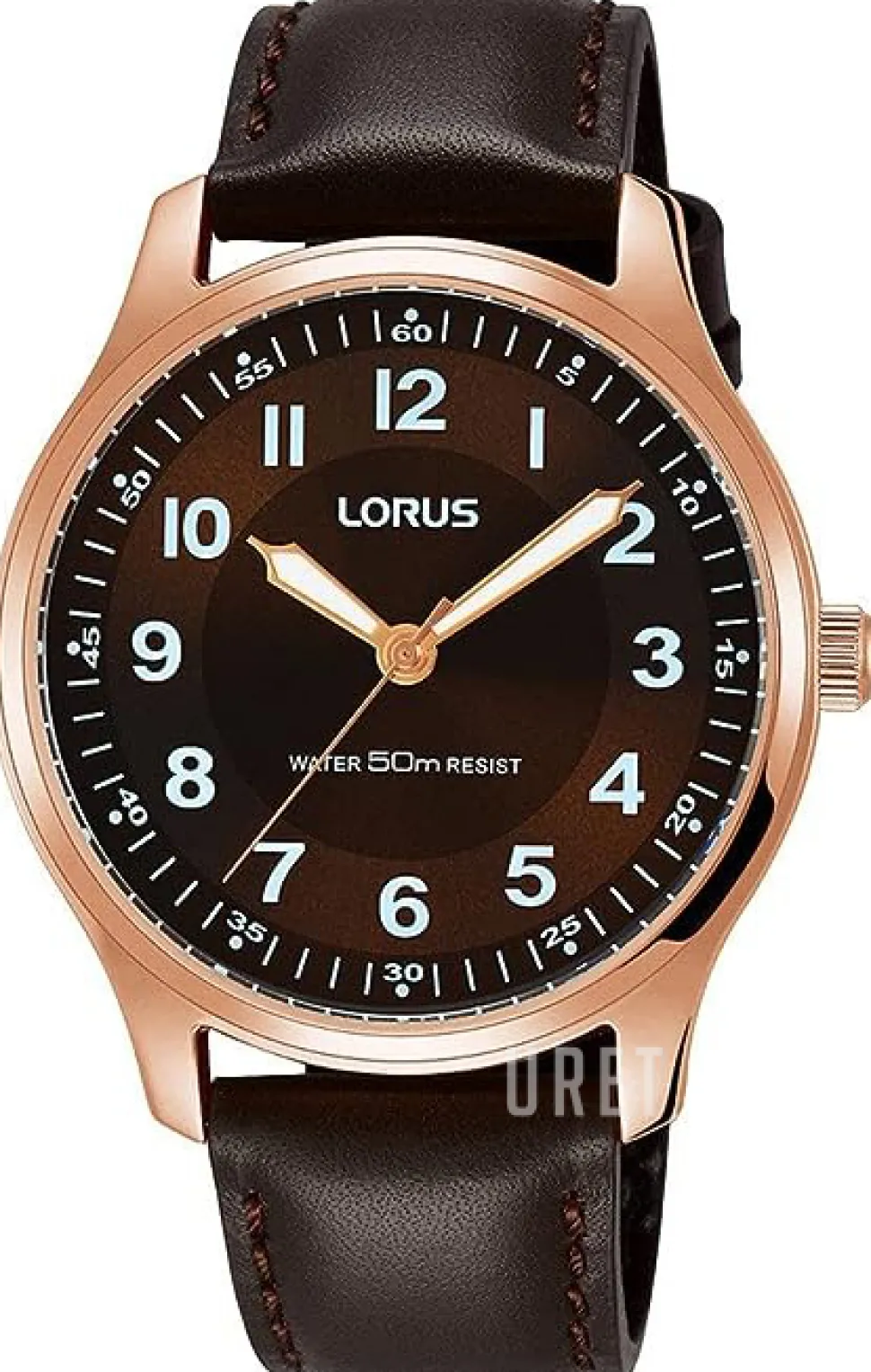 Classic Brun/Läder Ø34 mm