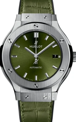 Classic Fusion Grön/Läder Ø38 mm