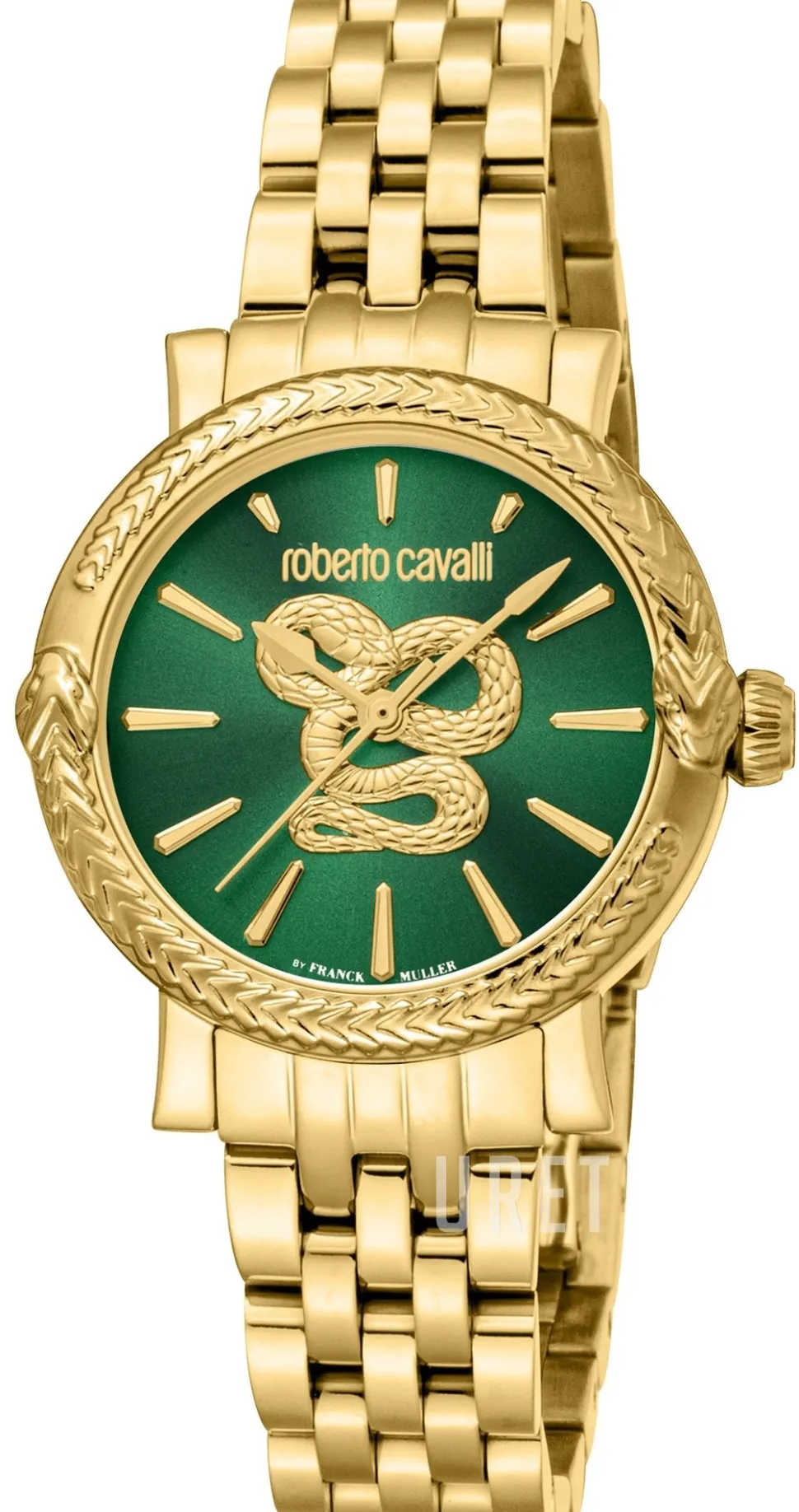 Classic Grön/Guldtonat stål Ø30 mm