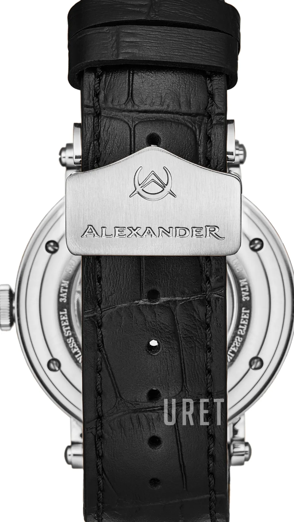 Classic Grön/Läder Ø43 mm