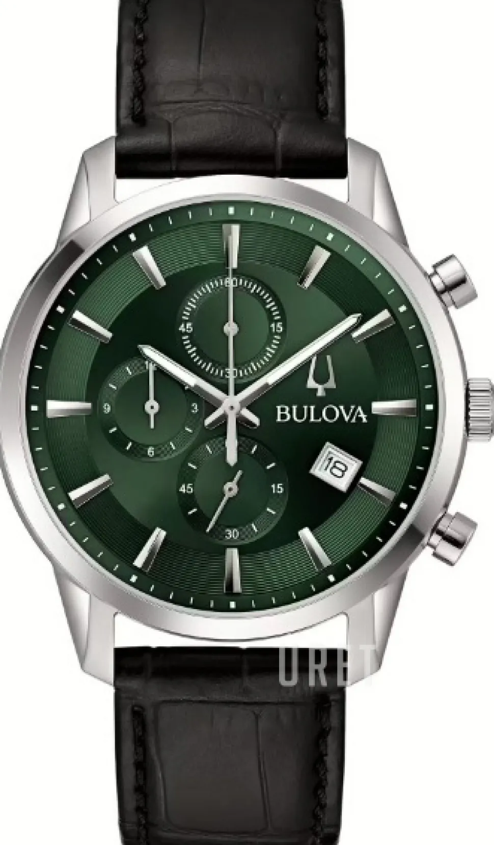 Classic Grön/Läder Ø41 mm