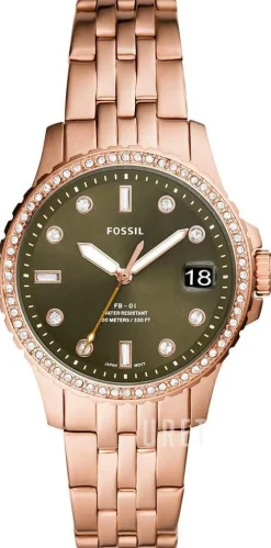 Classic Grön/Roséguldstonat stål Ø36 mm