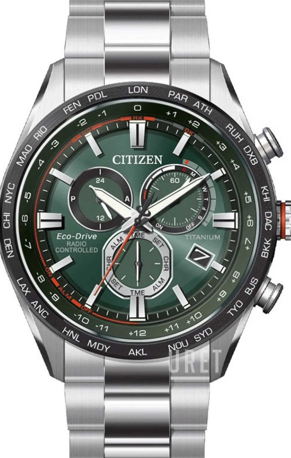 Classic Grön/Titan Ø43 mm