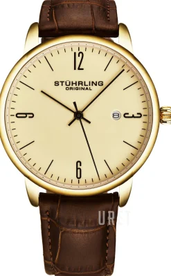 Classic Guld/Läder Ø40 mm