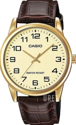 Classic Guldtonad/Läder Ø38 mm