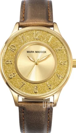 Classic Guldtonad/Läder Ø38 mm