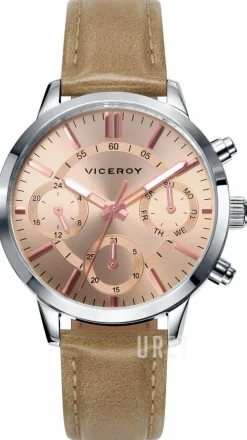 Classic Guldtonad/Läder Ø35 mm