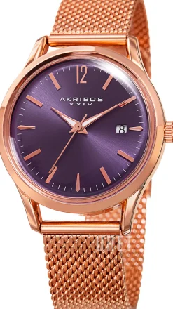 Classic Lila/Roséguldstonat stål Ø38 mm