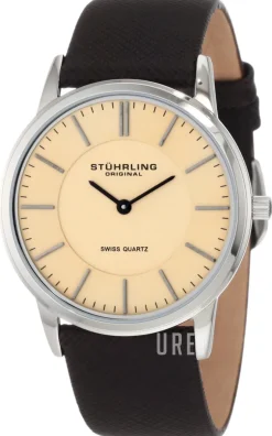 Classic Newberry Champagnefärgad/Läder Ø39 mm