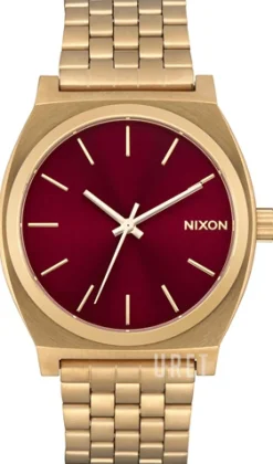 Classic Röd/Roséguldstonat stål Ø42 mm