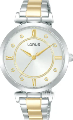 Classic Silverfärgad/Gulguldtonat stål Ø34 mm