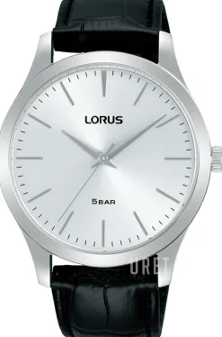 Classic Silverfärgad/Läder Ø40 mm