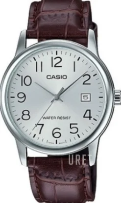 Classic Silverfärgad/Läder Ø37 mm