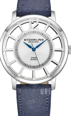 Classic Silverfärgad/Läder Ø40 mm