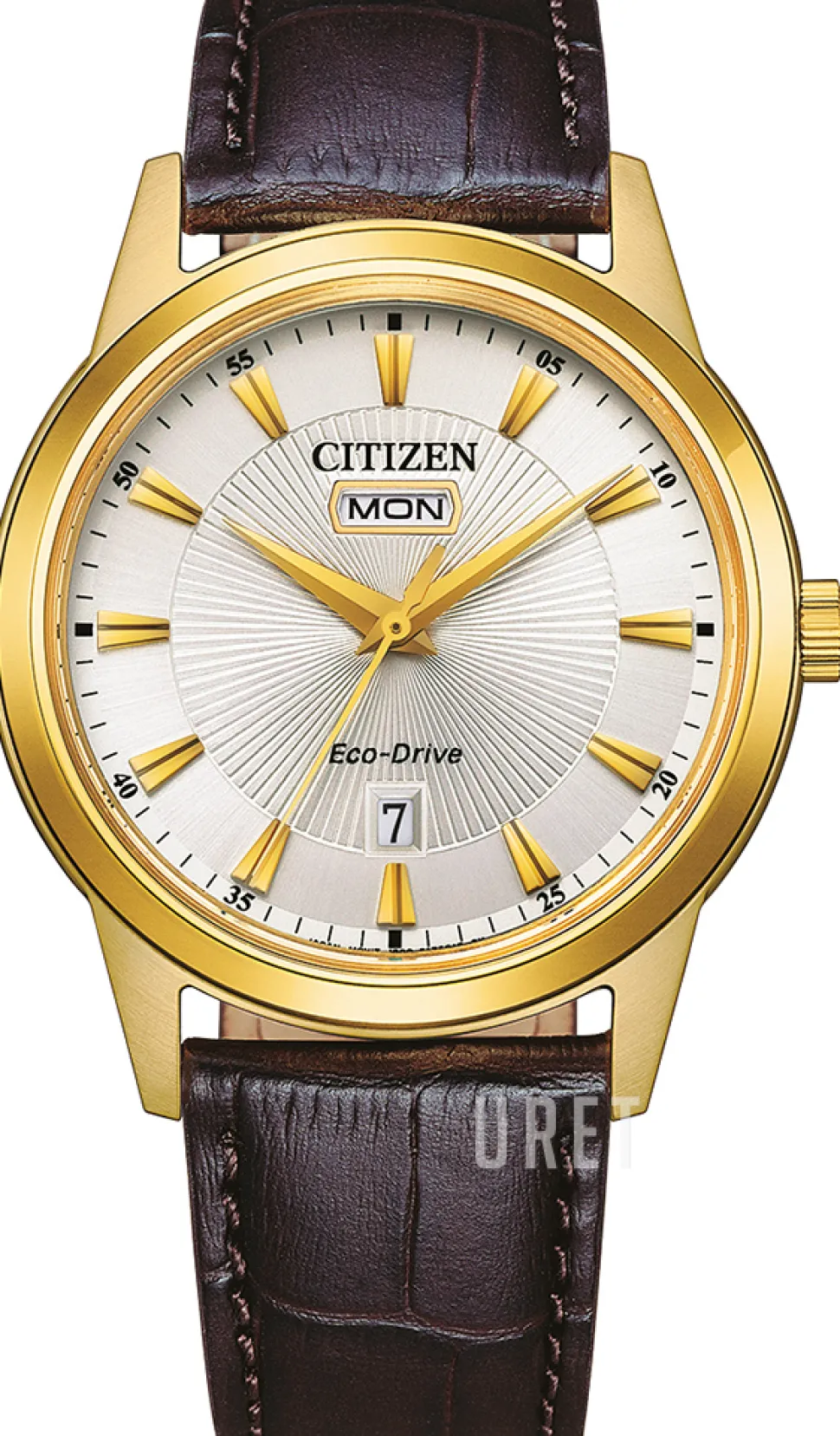 Classic Silverfärgad/Läder Ø40 mm