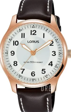 Classic Silverfärgad/Läder Ø34 mm