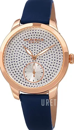 Classic Silverfärgad/Läder Ø34 mm