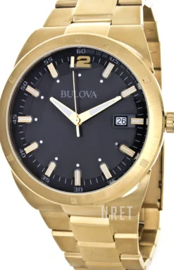 Classic Svart/Gulguldtonat stål Ø42 mm