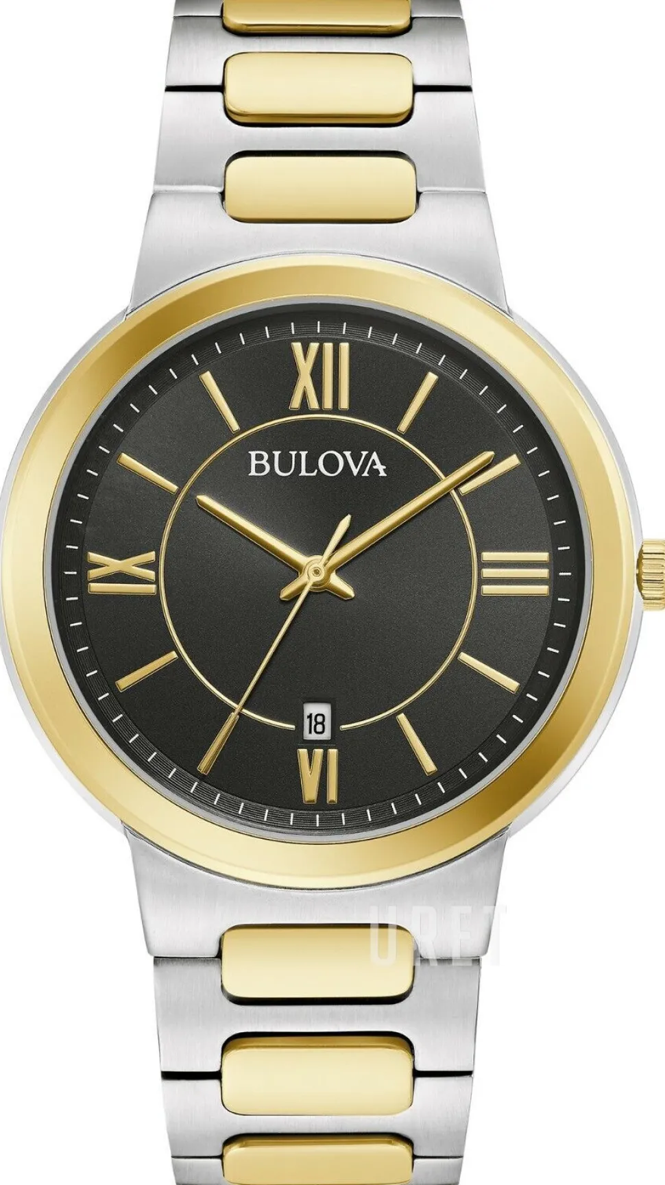 Classic Svart/Gulguldtonat stål Ø41 mm