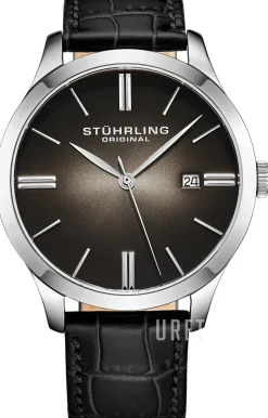 Classic Svart/Läder Ø42 mm