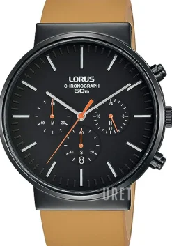 Classic Svart/Läder Ø43 mm