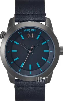 Classic Svart/Läder Ø43 mm