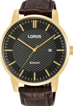 Classic Svart/Läder Ø42 mm