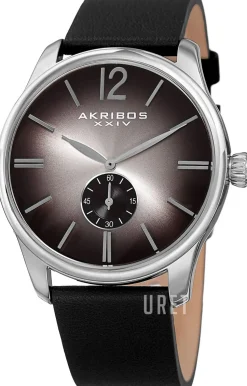 Classic Svart/Läder Ø44 mm