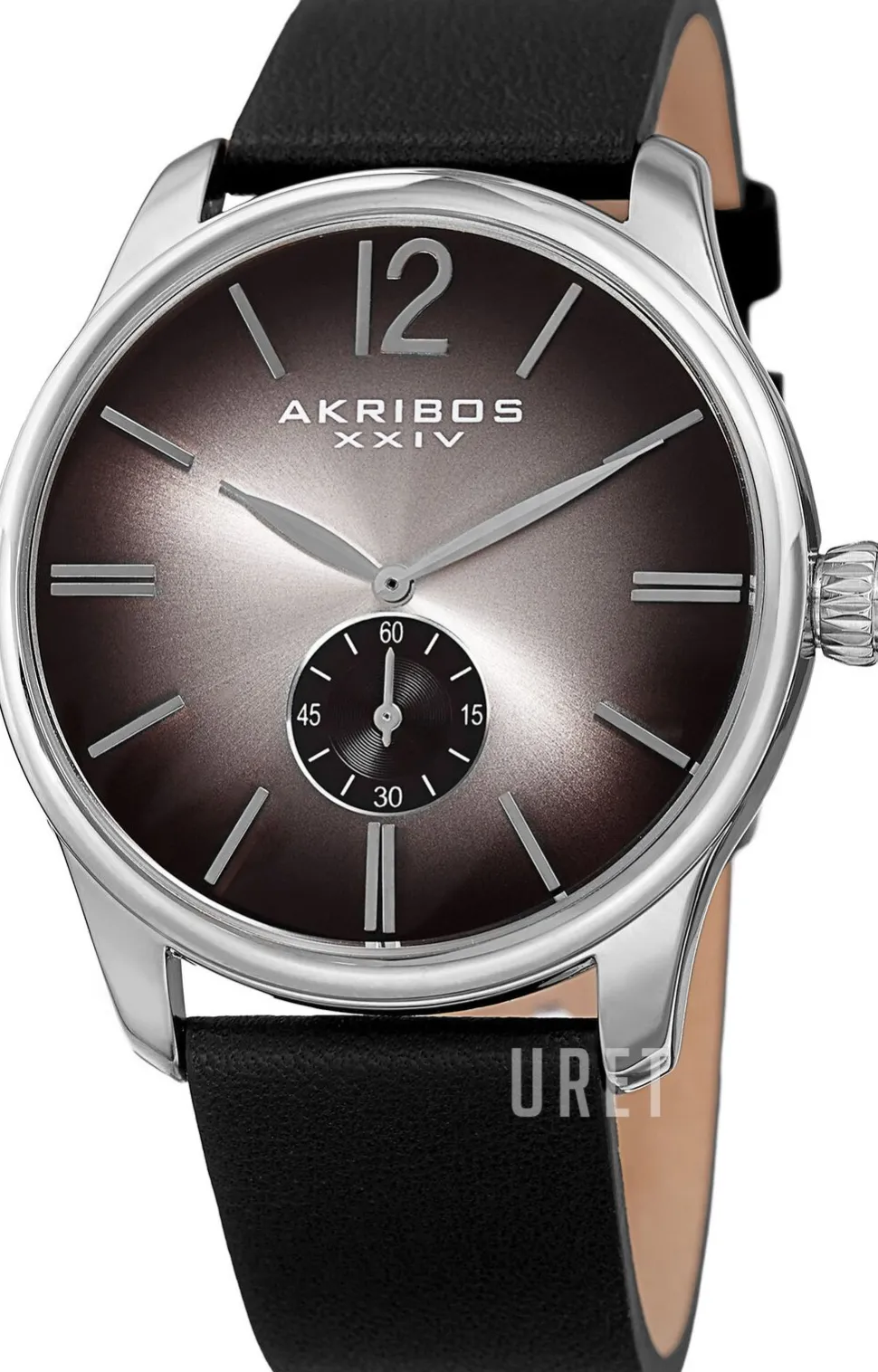 Classic Svart/Läder Ø44 mm