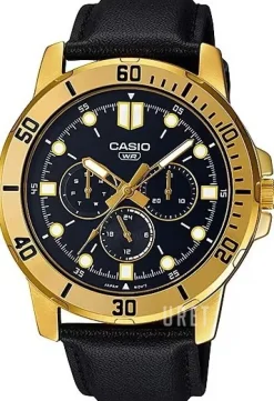 Classic Svart/Läder Ø45 mm