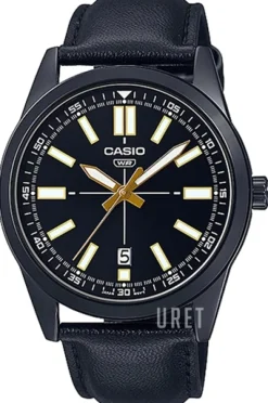 Classic Svart/Läder Ø41 mm