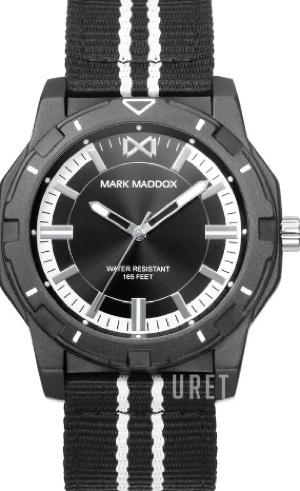 Classic Svart/Läder Ø43 mm