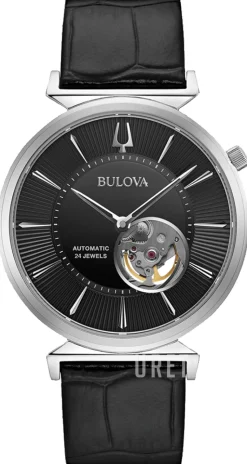 Classic Svart/Läder Ø40 mm